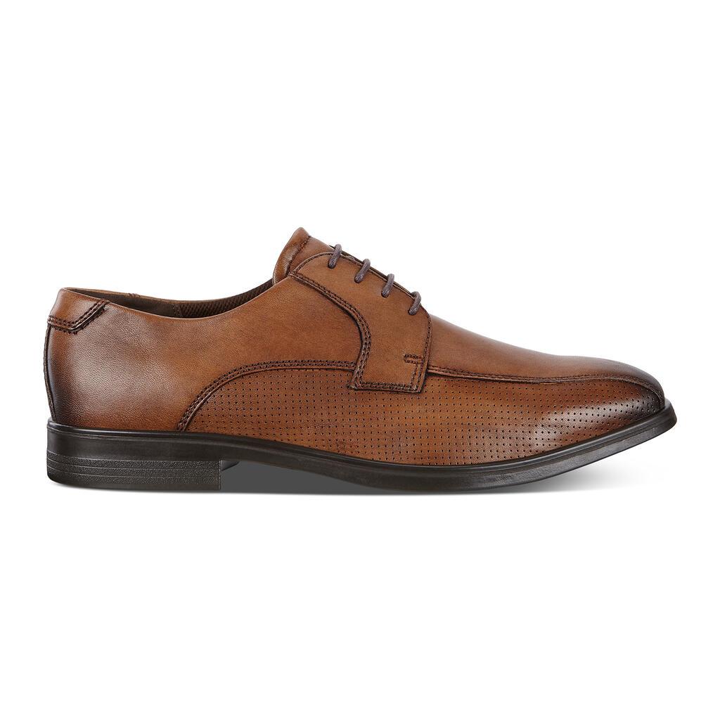 Ecco Melbourne Mens Dress Shoes Brown Online - India YNO-093821